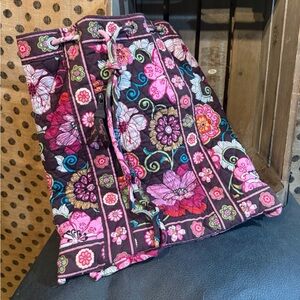 EUC Vera Bradley Mod Fliral Drawstring Backpack